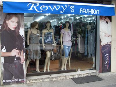 Rowys Fashion storefront image